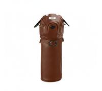AsrMyjcx Housse de Club de Golf Chien Drôle Protection Tête de Driver Peluche PU Souple Dessin Animé Accessoire de Sport Adapté aux Golfeurs sur Parcours de Golf, Marron