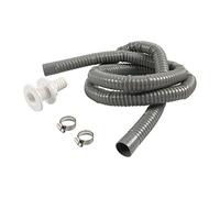 AsrMyjcx Installation Pompe de Cale Système D'Évacuation Tuyau Flexible Raccord Plastique Inclus Colliers Montage Adapté Aux Bateaux de Plaisance