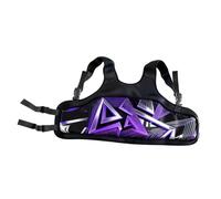 AsrMyjcx Karting Gilet Protecteur Côtes Protection Torse Enfant Gilet Léger Réglable Mousse Absorbante Accessoire Ergonomique Adapté pour Épreuve Karting, Violent