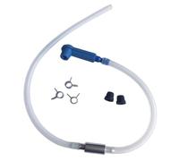 AsrMyjcx Kit Purge Frein Flexible Tillage Conception Compacte pr Atelier, Tuyau Purge Adaptateur Universel, Transparent, Purgeur Frein Adaptateur, Bleu, 50CM