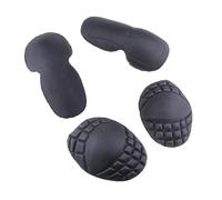 AsrMyjcx Lot de 4 Protections d'épaule et de coude, Protections pour Le Corps, Accessoires de Remplacement Amovibles, d'équitation pour Adultes
