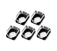 AsrMyjcx Lot de 5 caches pour Bouton d'arrêt d'urgence, 2,2 cm, Protection légère pour Bouton d'interrupteur, pour Cuisine et Architecture, sans Ressort