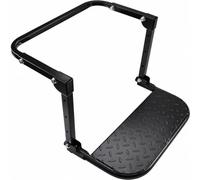 AsrMyjcx Marchepied à Pneu Télescopique Compact Marchepied Véhicule U Polyvalent Plateforme D'escalier en Acier Inoxydable pr Garage