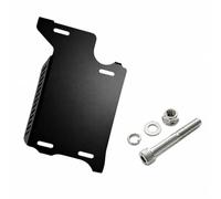 AsrMyjcx Plaque Protection Le Moteur Noir Protège-Carter Motocicla Légère Plaque Anti-Encastrement en Acier Inoxydable pr Motards, Aménagement Garage