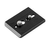 AsrMyjcx Plateau de Libération Rapide Appareil Photo Monopode Trépied Support Aluminium Base QR avec Vis Facile Convient Aux Studio Photographie Extérieur