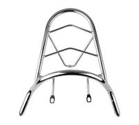 AsrMyjcx Porte-Bagages Arrière Support de Valise Porte-Paquets de Selle Transporteur de Rangement en Fer Solide pour Une Longue Durée Adapté pour Les Déplaceme, Blanc