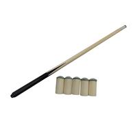 AsrMyjcx Queue de Billard Légère en Bois pour Enfants, avec Procédé Anti-éclatement, Poignée en Caoutchouc Souple et Protège-Queue. Convient Aux Débutants et à, 50 cm