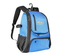 AsrMyjcx Sac à Dos de Baseball avec Bretelles Rembourrées Doubles, Sac D'équipement Multifonctionnel avec Compartiment à Chaussures Séparé et Multiples Poc, Bleu