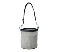 AsrMyjcx Sac à Rations pour Chevaux, Sac à Grains pour équidés, Support Suspendu, Articles D'équitation Portables, Fabriqué en, Gris
