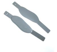 AsrMyjcx Sangle de Vélo d'exercice Sangle Pédale Courroie Fixation Attache Antidérapante Réglable en Plastique Forme Plate et Contournée pour Confort du Pied, Style Deux