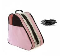 AsrMyjcx Skating Sac Patins Sacoche Patinage Sac de Rangement Étanche Nylon 600D Trois Compartiments avec Poche Gourde et Panneaux Aérés Convient au Transport, Style to 2