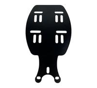 AsrMyjcx Support de Fixation D'extension pour Porte-Bagages de Vélo électrique, Structure en Acier, pour Une Utilisation Universelle sur Les Vélos de Trans, Grand Angle