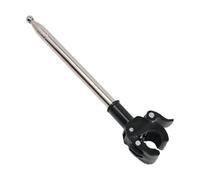 AsrMyjcx Support de mât de Drapeau pour, rétractable, Multifonction, Robuste, résistant aux intempéries, 1,6 m, Accessoires en Acier Inoxydable