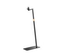 AsrMyjcx Support de projecteur Universel, Base antidérapante, inclinable à 90° avec vis de 6,35 mm, Hauteur de 85 cm à 130 cm, pour DVR, téléphone, Salon, avec Rail Coulissant de 16 Cm