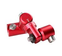 AsrMyjcx Support en Alliage D'aluminium Massif à Simple Face en Forme, à Démontage Rapide, pour Stabilisateur d'arc avec Verrouillage à Un Seul Mo, Rouge