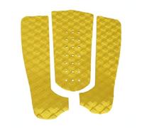 AsrMyjcx Surfboard Anti Slip Pad EVA Mousse Dense Antidérapante Traction pour Équilibre Absorption des Chocs et Adhérence Optimale Adaptée à Surf Skimboard Kayak Usage Sportif , Jaune