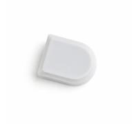 AsrMyjcx Tampon Antichoc Platine Vinyle Coussin Amortisseur Butée Couvercle Tapis Amortissant Silicone Souple Réduction du Bruit Installation Facile 9mmx7mm, White