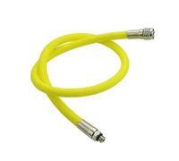 AsrMyjcx Tuyau en Caoutchouc pour Regulateur Plongée avec Embouts Métalliques Robustes pour Gauge Pression Adapté à la Plongée en eau Salée