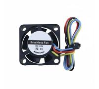 AsrMyjcx Ventilateur Refroidissement Imprimante 3D Ventilateur Hotend Ventilateur 24V 2510 Mini Ventilateur 25x25x10 Plastique Montage à Quatre Trous Débit