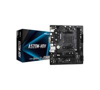 Asrock A520M-HDV : Carte mère micro ATX Socket AM4 pour AMD Ryzen 3000, DDR4-SDRAM 64Go max, M.2, SATA III, Gigabit Ethernet, Radeon Vega