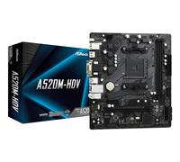 ASRock A520M-HDV - AM4 µATX A520 DDR4