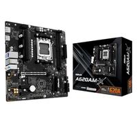 ASRock Carte mère A620AM-X AM5 mATX DDR5 HDMI/DP Socket AM5 Ryzen Zen4 (90-MXBSV-A0UAYZ)