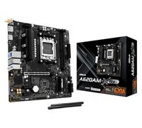 ASRock A620AM-X WIFI AMD Socket AM5 Motherboard, 2 x DDR5 DIMM Slots, 1 x M.2 Socket [Key E], 2 x USB 3.2 Type-C, 2.5G LAN, 802.11ac Wi-Fi Module, 1 x HDMI Port/ 1 x Display Port