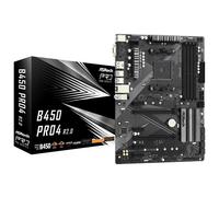 Carte mère Asrock B450 Pro4 R2.0 Socket AM4 ATX AMD B450 G