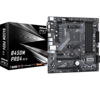 ASRock B450M Pro4, Carte mère