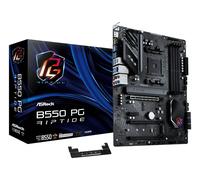 ASRock Carte mère B550 PG Riptide 90-MXBGH0-A0UAYZ AMD AM4 DDR4 Noir