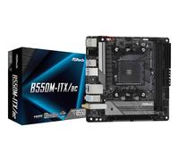 Carte mère ASROCK B550M-ITX/AC - Socket AM4 - DDR4 - SATA 6Gb/s + M.2 PCI-E NVMe - USB 3.0 - PCI-Express 4.0 16x