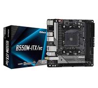 Carte mère ASROCK B550M-ITX/AC - Socket AM4 - DDR4 - SATA 6Gb/s + M.2 PCI-E NVMe - USB 3.0 - PCI-Express 4.0 16x