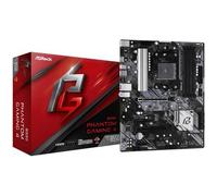 ASRock Carte mère B550M Phantom Gaming 4 – AMD B550 – Emplacement AM4 – Micro ATX