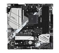 ASRock B550M Pro4 - Carte-mère - micro ATX - Socket AM4 - AMD B550 Chipset - USB-C Gen2, USB 3.2 Gen 1, USB 3.2 Gen 2 - Gigabit LAN - carte graphique embarquée (unité centrale requise) - audio HD (8 c