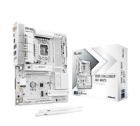 ASRock Carte mère ATX B860 Challenger WiFi Blanc LGA1851, prend en charge les processeurs Intel Core Ultra Series 2, DDR5 8666+ (OC), PCIe 5.0, WiFi 7, 2.5G LAN