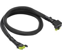 ASRock Câble d'alimentation 12 V-2 x 6 600 W | Conforme ATX 3.1 et PCIe 5.1 | Connecteur GPU en forme de L | Bornes HCS 16 AWG | Pour blocs d'alimentation de jeu Taichi/Phantom 750 W