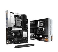 ASRock Carte mère B850 Rock WiFi 7 Socket AM5 ATX, Prend en Charge AMD Ryzen 9000/8000/7000 Series, DDR5 8000+ (OC), PCIe 5.0, WiFi 7, 2.5G LAN