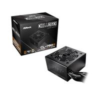 ASRock Challenger Alimentation 750 W ATX 2.52 Ventilateur à lame de golf 120 mm CL-750B 80 Plus Bronze certifié non modulaire PCIe5.1 12 V-2 x 6
