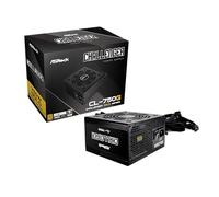 ASRock Challenger Alimentation 750 W ATX 3.1 Auto iCOOL Contrôle intelligent du ventilateur 120 mm Lame de golf CL-750G 80 Plus Gold Certifié Non modulaire ATX3.1 PCIe5.1 Câble 12 V-2 x 6