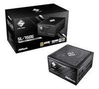 Alimentation ASROCK CL-750G, PSU, 750W, 80 Plus Gold, 120mm, Active PFC, PCI-E 5.1 (12+4pin) x1, PCI-E (6+2 broches) x4, SATA (5 broches) x4