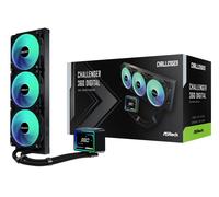 ASRock CPC Challenger 360 Digital ARGB 90-ACLA36-BAAGA6 CPU-Wasserkühler ? 360?mm ? ARGB ? Triple-Fan ? Schwarz
