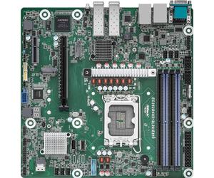 ASRock EC262D4U2-2L2Q/E810, 1xSKT LGA 1700, Intel E-2400, C262, SATA, NVMe, 1xM.2, 2x25GbE, 2xGbE, IPMI