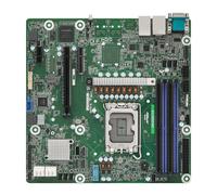 ASRock EC266D4U, 1xSKT LGA 1700, Intel E-2400, C266, SATA, NVMe, 1xM.2, 2xGbE, IPMI