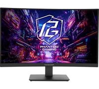 ASRock Écran incurvé Phantom Gaming PG27QRT1B 27" QHD 2560x1440 180Hz 1ms Noir