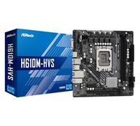 ASRock Carte mère H610M-HVS - Intel H610 LGA1700 - micro ATX - DDR4 - Noir