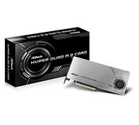 ASRock Carte M.2 PCIe Hyper Quad – PCIe Gen4 x16, NVMe, 4x M.2, 64GB/s