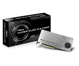Asrock Hyper Quad M.2 carte et adaptateur d'interfaces Interne
