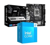 ASRock Kit carte mère H610M-H2/M.2 D5 DDR5 avec processeur Intel Core i3-14100