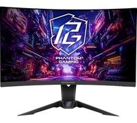 ASRock Moniteur gaming incurvé PG27QRT2A Phantom Gaming 68,6 cm (27") 2560x1440 QHD 180Hz 1ms Noir