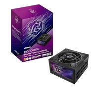 ASRock Phantom Gaming PG-1000G Alimentation 1000 W Motif tressé individuel 10 ans de garantie 10 ans de garantie 10 ans Condensateur japonais entièrement modulaire 80 Plus Gold Cybenetics ATX3.1